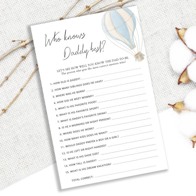 Chá de fraldas Balão de Ar Quente Azul Conhece Mel (Criador carregado)