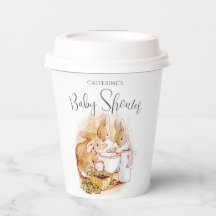 Chá de fraldas Bunny Pink Girl