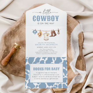 Chá de fraldas Cowboy