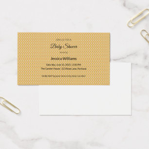 Chá de fraldas Cute Boho Sexo Neutro, Personalizáv