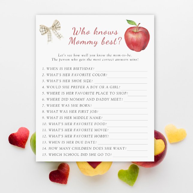 Chá de fraldas da Apple que conhece o melhor jogo  (Criador carregado)