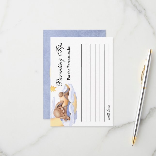 Chá de fraldas da placa de resposta (Frente/Verso In Situ)