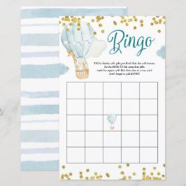 Chá de fraldas da selva de balões de ar quente Bin