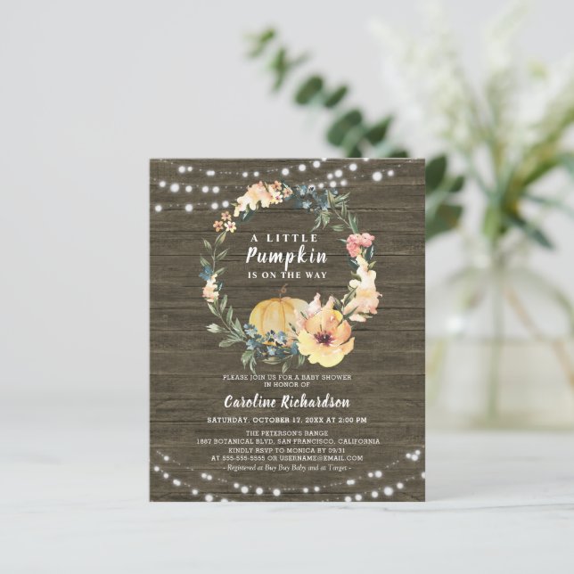 Chá de fraldas de Abóbora Russo de outono de Orçam (Em pé/Frente)