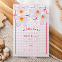 Chá de fraldas de Aloha Floral Puro e Tropical
