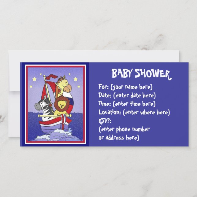 Chá de fraldas de Americana de Voz Animal (Frente)