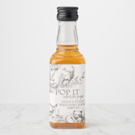 Chá de fraldas De Animais Da Floresta Obrigado