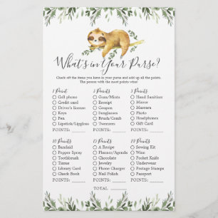 Chá de fraldas de animais de preguiça O que há na