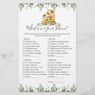 Chá de fraldas de animais idiotas O que há no seu