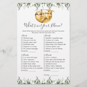 Chá de fraldas de animais idiotas O que há no seu