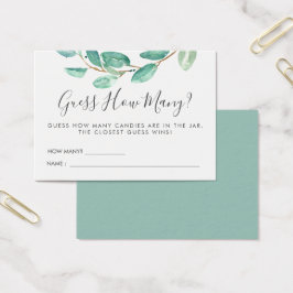 Chá de fraldas de Bayou Botanicals | Jogo de Adivi