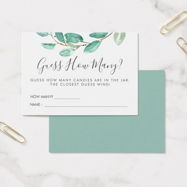 Chá de fraldas de Bayou Botanicals | Jogo de Adivi (Escritótio)