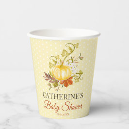 Chá de fraldas de Bolinhas de Abóbora Russo Bonito