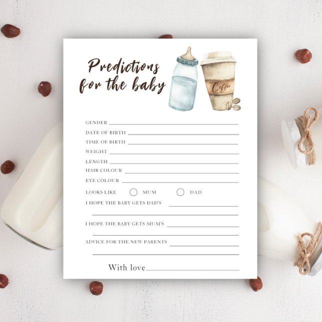 Chá de fraldas de café - previsões e conselho (Criador carregado)