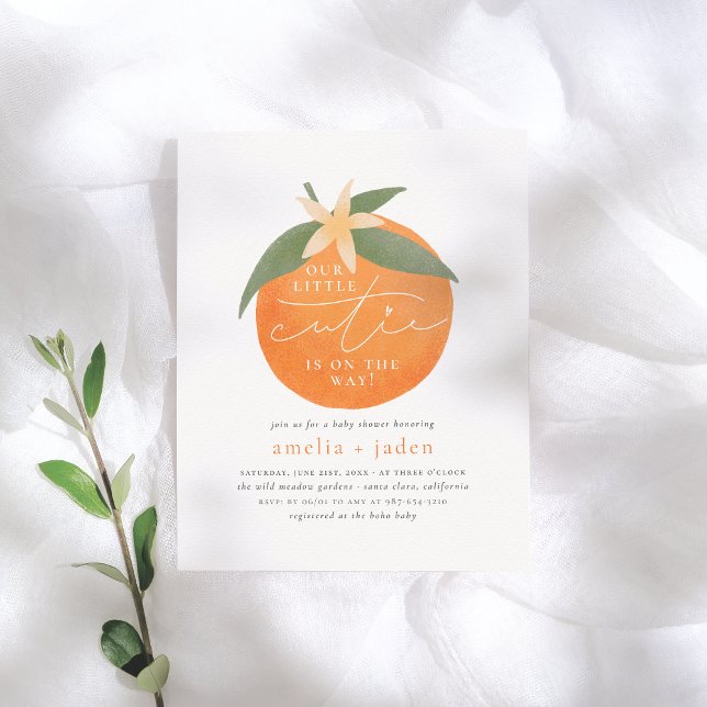 Chá de fraldas de Casal de Laranja Justo (Criador carregado)