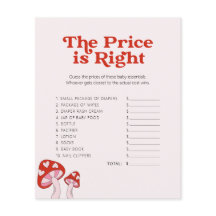 Chá de fraldas De Cogumelo Bonito - Jogo - Adivinh