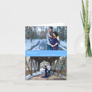 Chá de fraldas de Colagem de Fotografias Cartões d