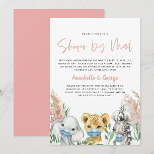 chá de fraldas de corte por máscara de cobiça d