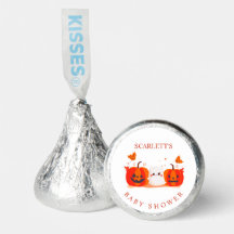 Chá de fraldas de Dia das Bruxas Personalizado par