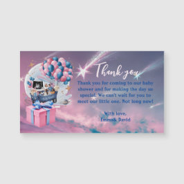 CHÁ DE FRALDAS DE ESPAÇO DE JORNAIS OBRIGADO