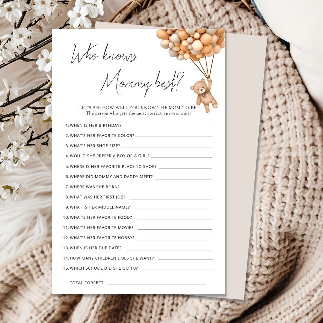 Chá de fraldas De Espera Rápido Que Conhece Melhor (Criador carregado)