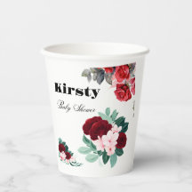 Chá de fraldas de Flor de Água Vermelha