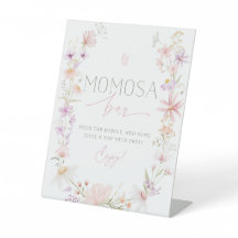 Chá de fraldas de flor selvagem Mimosa Bar