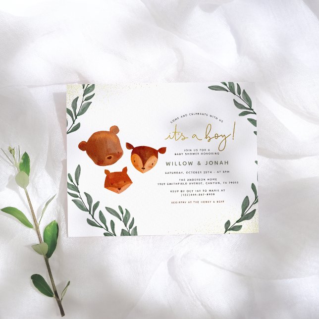 Chá de fraldas de Garoto Verde da Floresta Florest (Criador carregado)