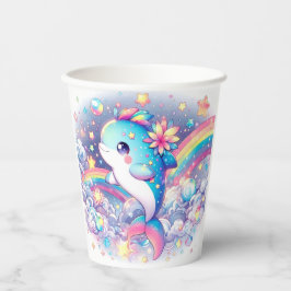 Chá de fraldas de golfinho elegante