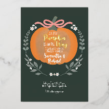 Chá de fraldas de Halloween