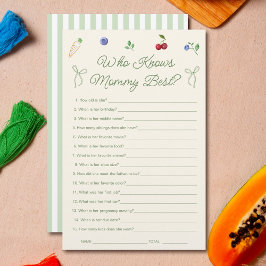 Chá de fraldas De Jardim Que Conhece O Melhor Jogo