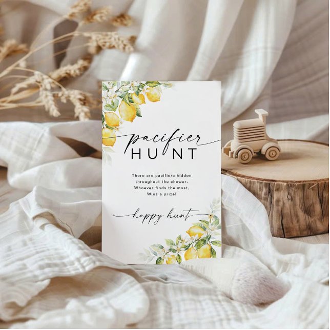 Chá de fraldas de limão - Jogo de caça com pacific (Criador carregado)
