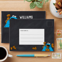 Chá de fraldas de Monstro do Cookie Endereçado