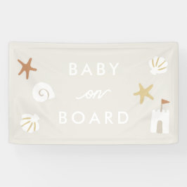 chá de fraldas De Piscina De Sandy Beach "Baby On