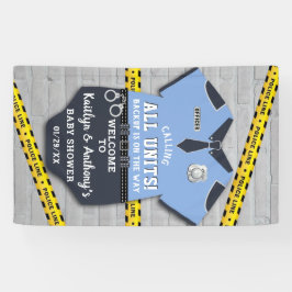 Chá de fraldas de Polícia Bem-vindo