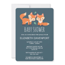 Chá de fraldas de Raposas Laranja-Cuja