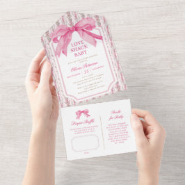 Chá de fraldas de Shack de Arco Rosa