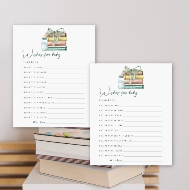 chá de fraldas de storybook - desejos de bebê (Criador carregado)