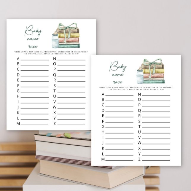 Chá de fraldas de Storybook - Jogo de corrida de n (Criador carregado)