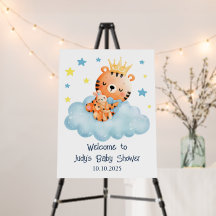 Chá de fraldas de Tigre Bonito