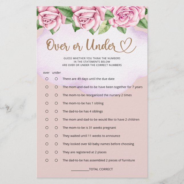 Chá de fraldas de ursinho (Frente)