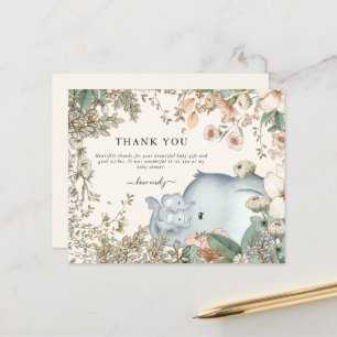 Chá de fraldas do Creme Gelado Elefante de Orçamen