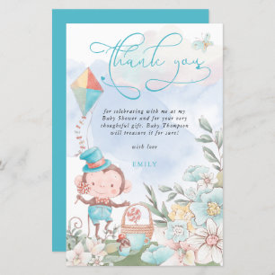 Chá de fraldas do Macaco do Orçamento, Obrigado