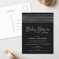 Chá de fraldas do Modern Boho por Convite por Emai