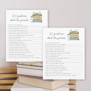 chá de fraldas do storybook - 20 perguntas sobre o