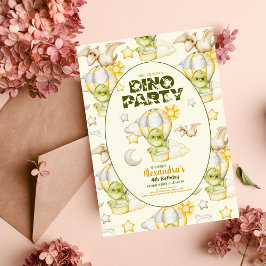 Chá de fraldas do Tema Dinossauro do Orçamento