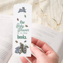 Chá de fraldas Do Woodland Storybook Obrigado A Fa