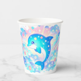 Chá de fraldas Dolphin Adorable Pastel