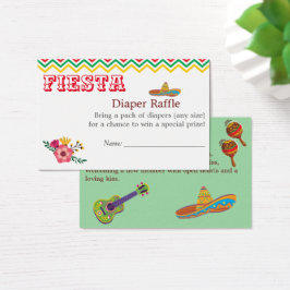 Chá de fraldas Fiesta Charming Raffle