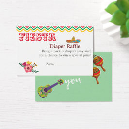 Chá de fraldas Fiesta Charming Raffle